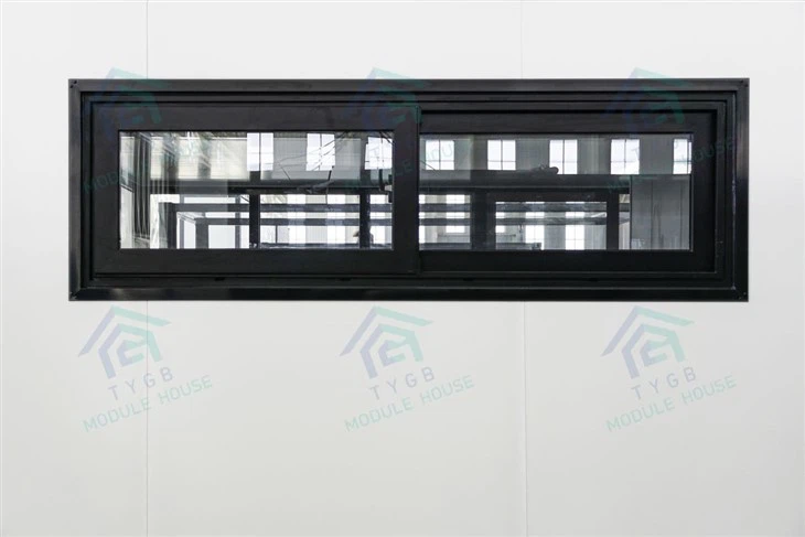 Sliding Out Prefabricated Glass House