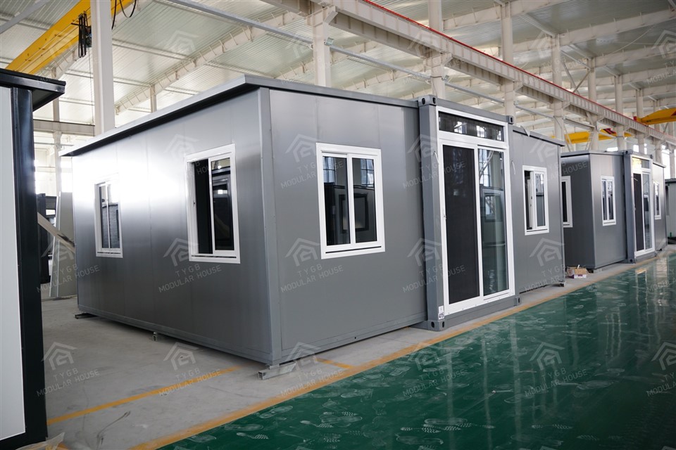 Yüksek tavan genişletilebilir konteyner evleri